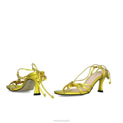 Menbur mujer bosconero 204L254 zapato casual elegante amarillo