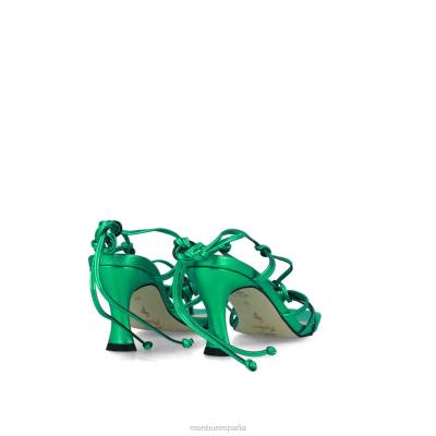 Menbur mujer bosconero 204L3108 zapato casual elegante verde