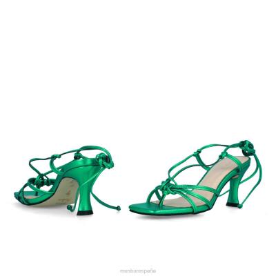 Menbur mujer bosconero 204L3108 zapato casual elegante verde