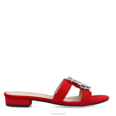 Menbur mujer boscoriva 204L275 zapato casual elegante rojo