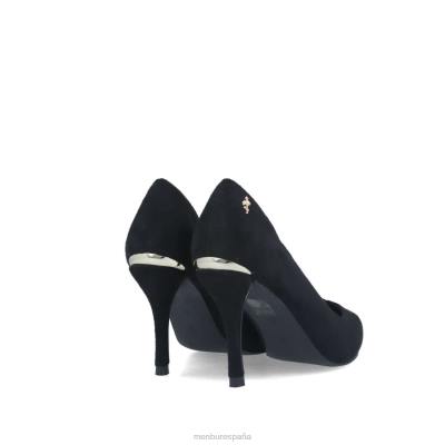 Menbur mujer botrona 204L3369 zapato casual elegante negro