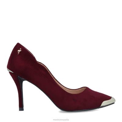 Menbur mujer botrona 204L3370 zapato casual elegante rojo