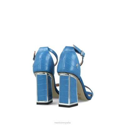 Menbur mujer breño 204L3506 zapato casual elegante azul claro