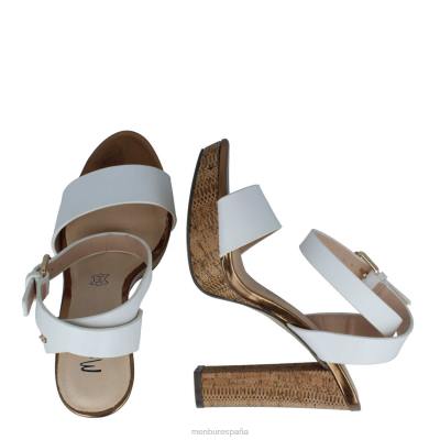 Menbur mujer brescello 204L220 zapato casual elegante blanco