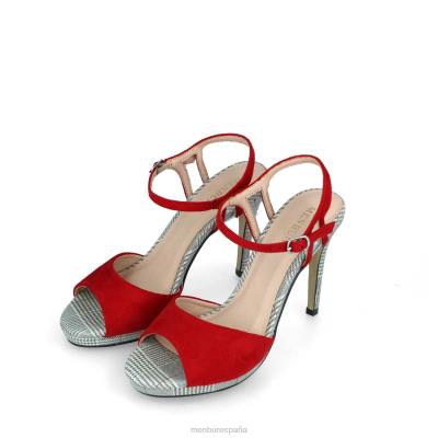 Menbur mujer brescia 204L242 zapato casual elegante rojo