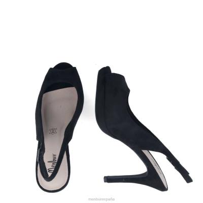 Menbur mujer busana 204L3196 zapato casual elegante negro