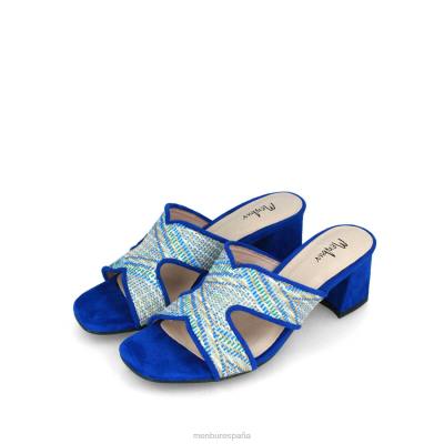 Menbur mujer caces 204L3545 zapato casual elegante azul medio