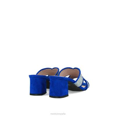 Menbur mujer caces 204L3545 zapato casual elegante azul medio