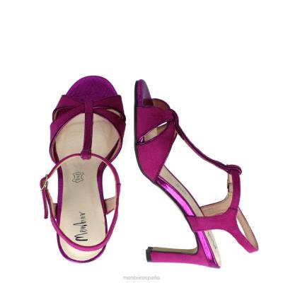 Menbur mujer cadaglia 204L256 zapato casual elegante Violeta