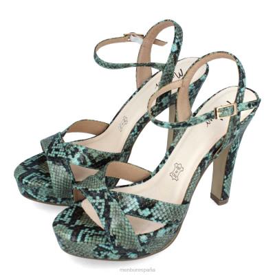 Menbur mujer cadelbosco 204L3296 zapato casual elegante verde