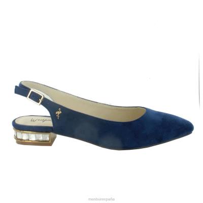 Menbur mujer calamia 204L3264 zapato casual elegante azul oscuro