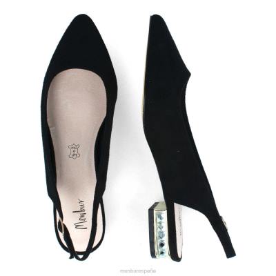 Menbur mujer calamia 204L3265 zapato casual elegante negro