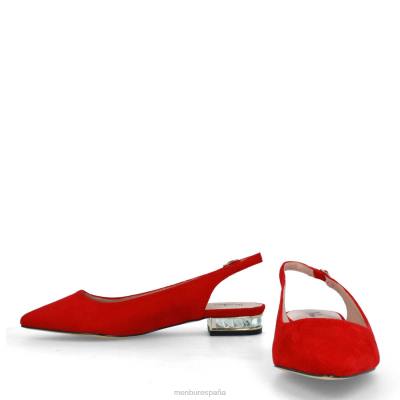 Menbur mujer calamia 204L3266 zapato casual elegante rojo