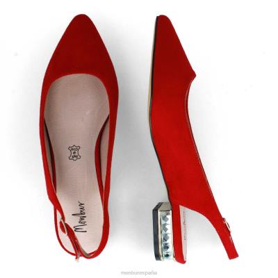 Menbur mujer calamia 204L3266 zapato casual elegante rojo