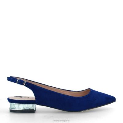 Menbur mujer calamia 204L333 zapato casual elegante azul medio