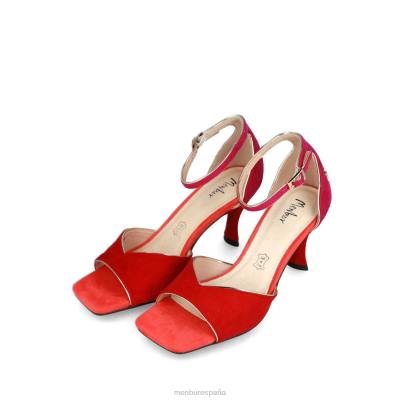 Menbur mujer calolzio 204L255 zapato casual elegante rojo