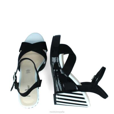 Menbur mujer calvi 204L237 zapato casual elegante negro