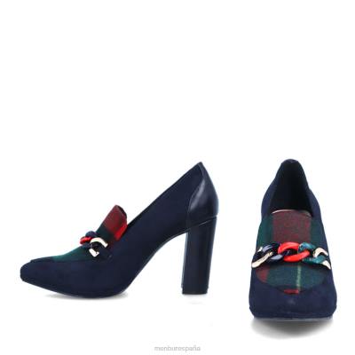 Menbur mujer camedo 204L405 zapato casual elegante azul oscuro