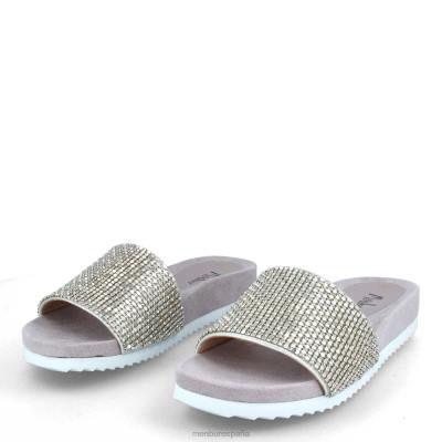 Menbur mujer cameroní 204L3178 zapato casual elegante plata