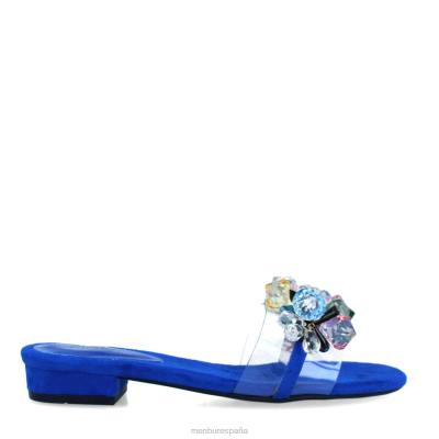 Menbur mujer camisano 204L3636 zapato casual elegante azul medio