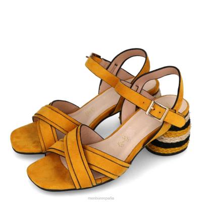 Menbur mujer camona 204L508 zapato casual elegante amarillo