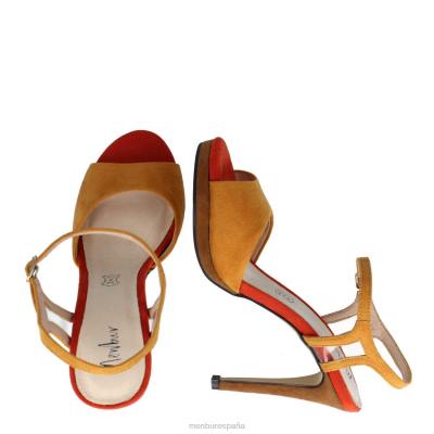 Menbur mujer camorone 204L241 zapato casual elegante amarillo