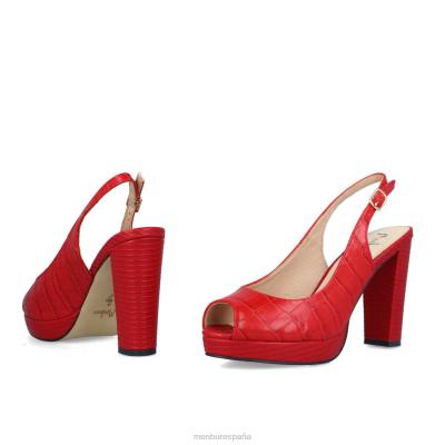 Menbur mujer campea 204L3203 zapato casual elegante rojo