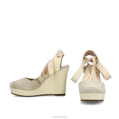 Menbur mujer campiano 204L3225 zapato casual elegante beige