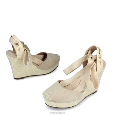 Menbur mujer campiano 204L3225 zapato casual elegante beige