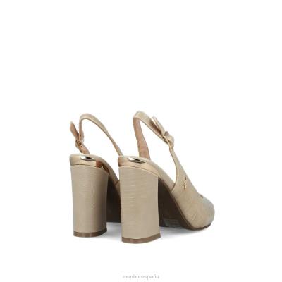 Menbur mujer campof 204L3141 zapato casual elegante beige