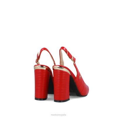 Menbur mujer campof 204L3142 zapato casual elegante rojo