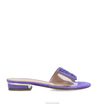 Menbur mujer campoformio 204L3555 zapato casual elegante Violeta