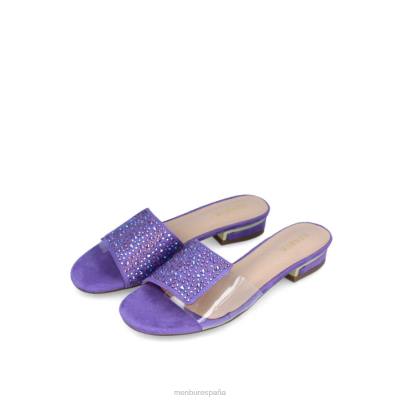 Menbur mujer campoformio 204L3555 zapato casual elegante Violeta