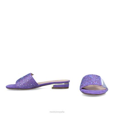 Menbur mujer campoformio 204L3555 zapato casual elegante Violeta