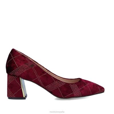 Menbur mujer campotosto 204L3397 zapato casual elegante rojo