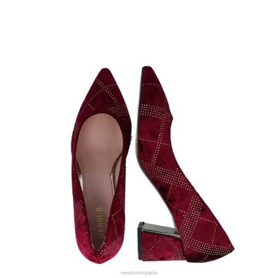 Menbur mujer campotosto 204L3397 zapato casual elegante rojo