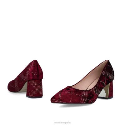 Menbur mujer campotosto 204L3397 zapato casual elegante rojo