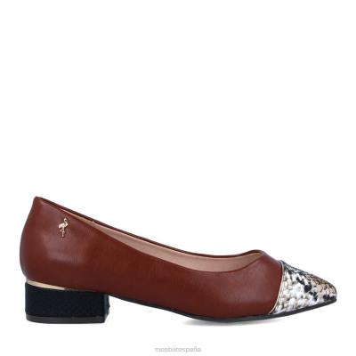 Menbur mujer canedo 204L3382 zapato casual elegante marrón