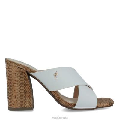 Menbur mujer cantiano 204L3046 zapato casual elegante blanco