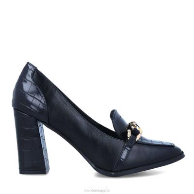 Menbur mujer caorso 204L3401 zapato casual elegante negro