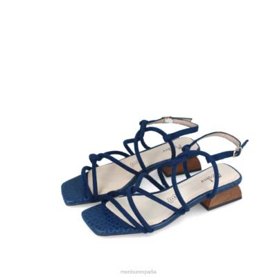 Menbur mujer capitoné 204L481 zapato casual elegante azul oscuro