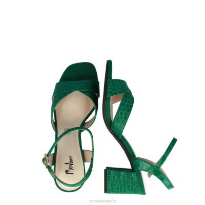 Menbur mujer capodimonte 204L3130 zapato casual elegante verde