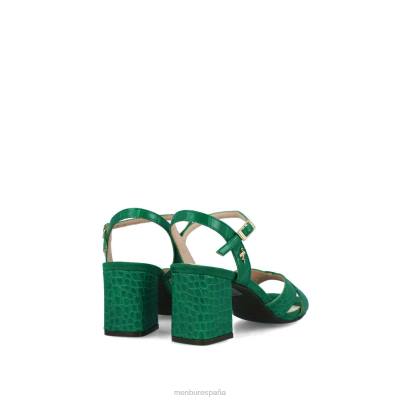 Menbur mujer capodimonte 204L3130 zapato casual elegante verde