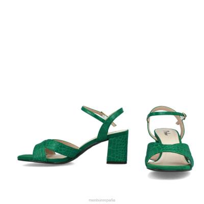 Menbur mujer capodimonte 204L3130 zapato casual elegante verde