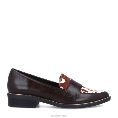 Menbur mujer capodimonte 204L3599 zapato casual elegante marrón