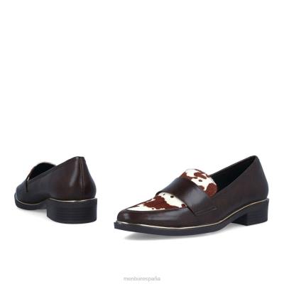 Menbur mujer capodimonte 204L3599 zapato casual elegante marrón