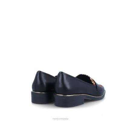 Menbur mujer capodimonte 204L512 zapato casual elegante negro