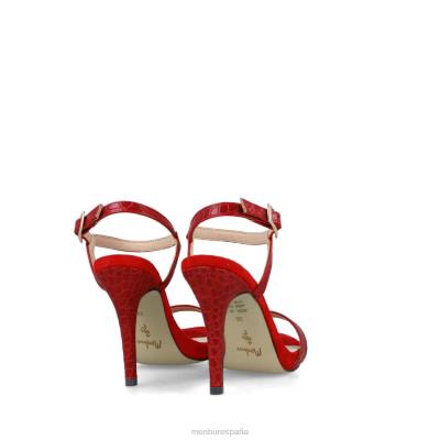 Menbur mujer capodirigo 204L3087 zapato casual elegante rojo