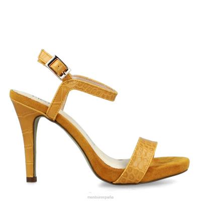 Menbur mujer capodirigo 204L3088 zapato casual elegante amarillo