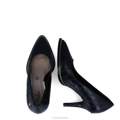 Menbur mujer caposel 204L3407 zapato casual elegante negro